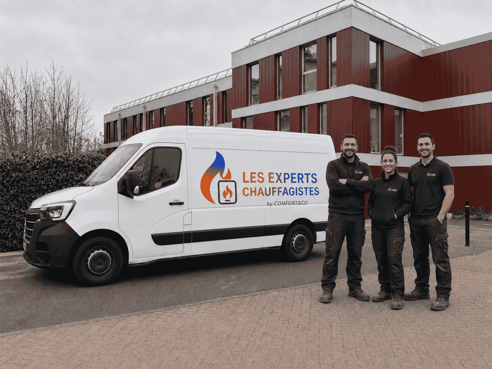 L'équipe des Experts Chauffagistes by Confort&co, entreprise de chauffage indépendante depuis 2008